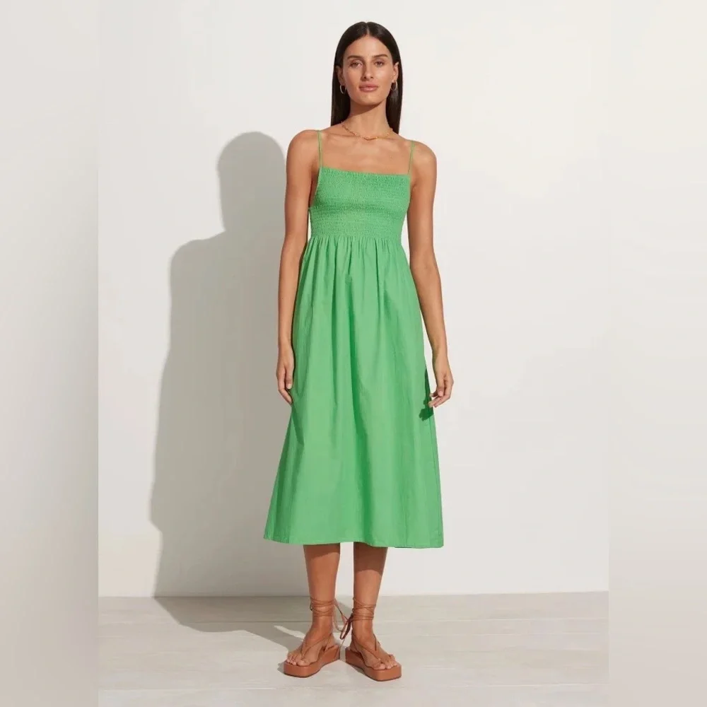 knee length dresses for ladies Marais Midi Dress Palazzo main image 0